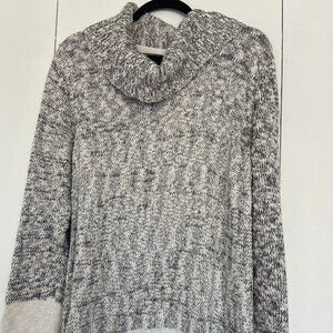 Karl Lagerfeld Gray Turtleneck Sweater - Size L